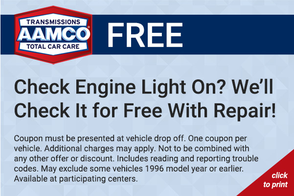 Free Check Engine Light Coupon